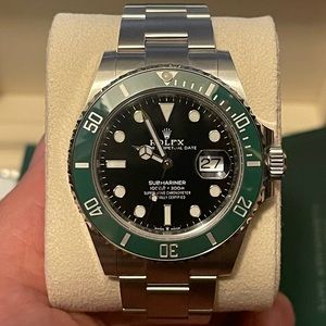 Brand new Rolex green submariner date/ “Starbucks”